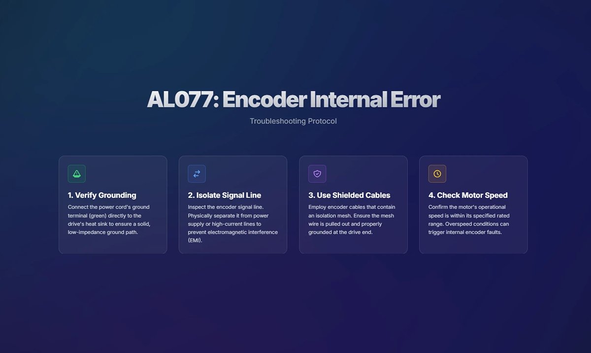 AL077 Encoder Internal Error