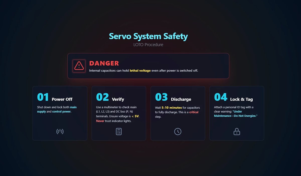 Servo System Safety LOTO Procedure