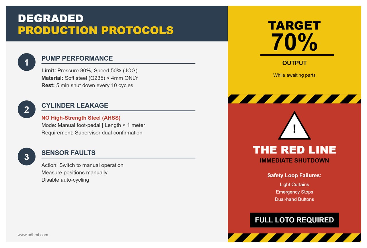 DEGRADED PRODUCTION PROTOCOLS
