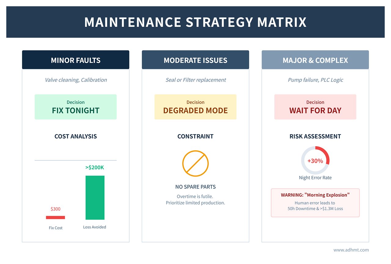 MAINTENANCE STRATEGY MATRIX