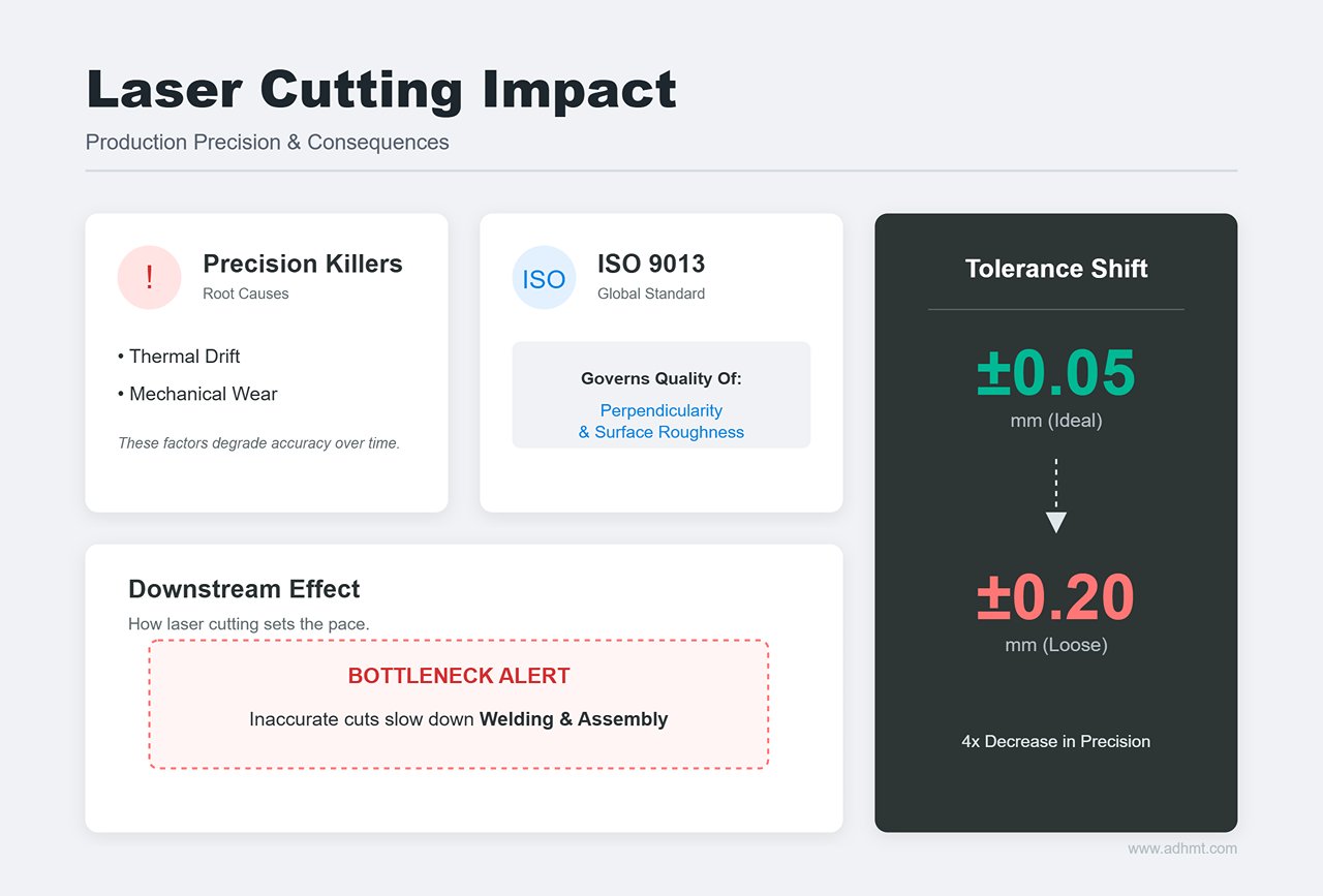 ผลกระทบของการตัดด้วยเลเซอร์