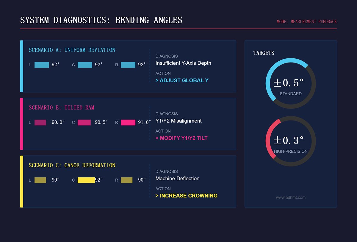 SYSTEM DIAGNOSTICS:BENDING ANGLES