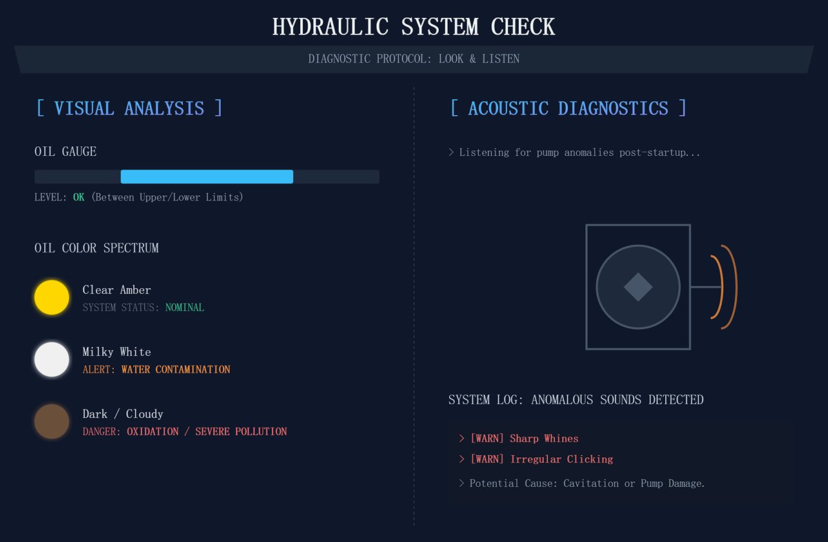 HYDRAULIC SYSTEM CHECK