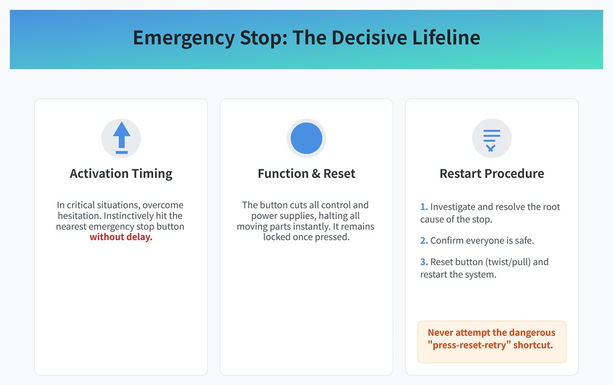 Emergency Stop: The Decisive Lifeline