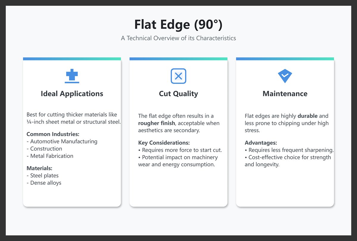 Flat Edge (90°)