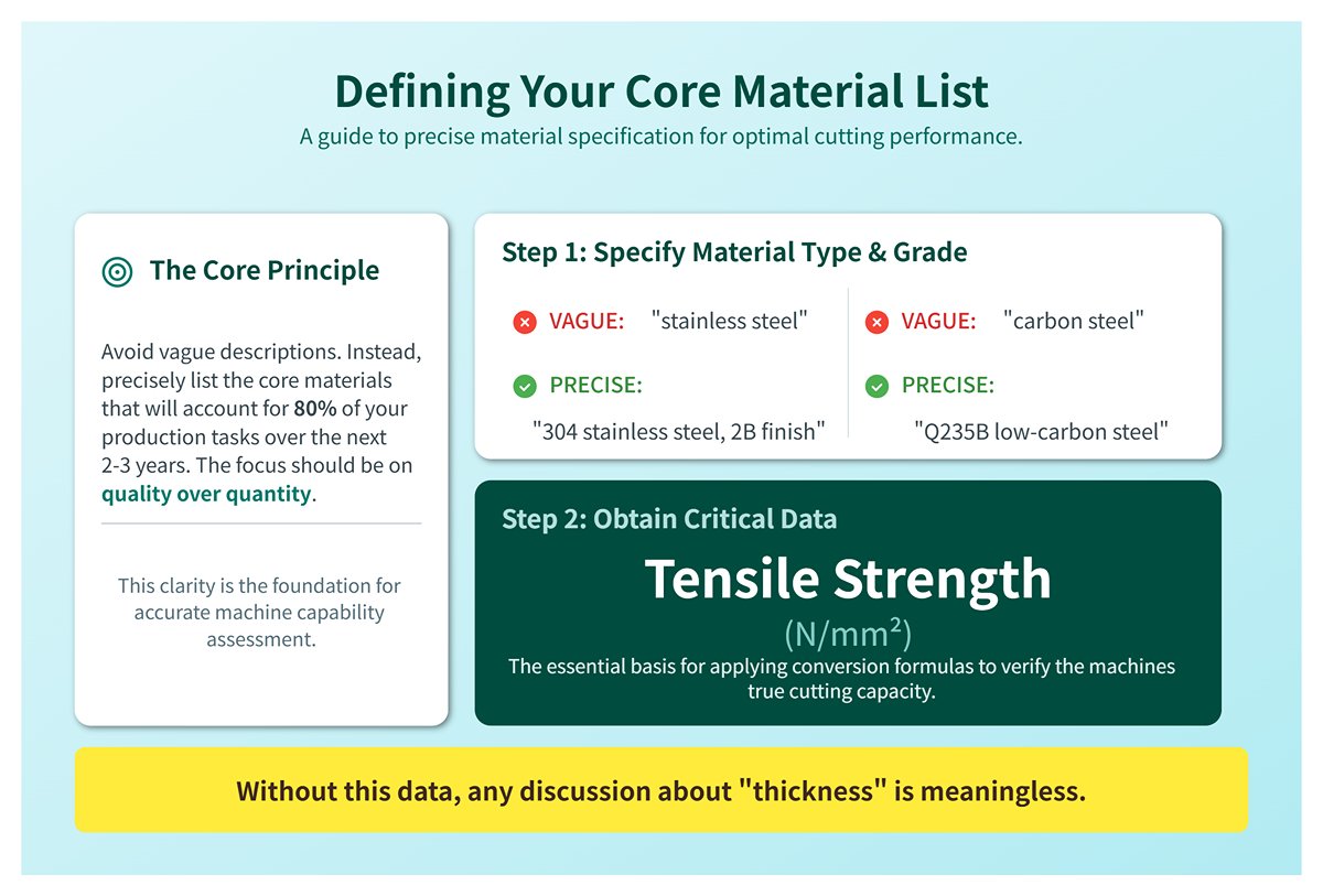 Defining Your Core Material List