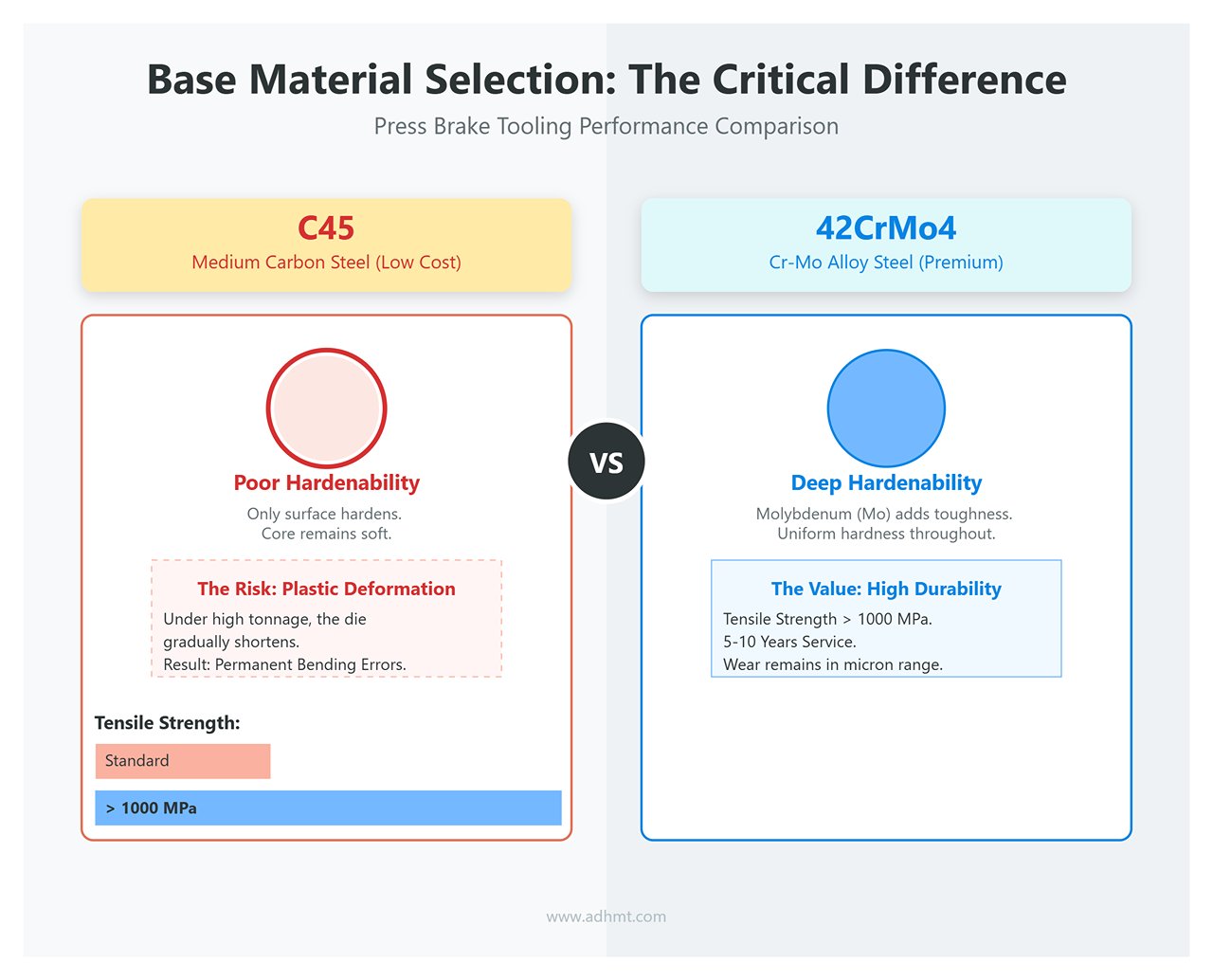 Base Material Selection: The Critical Difference