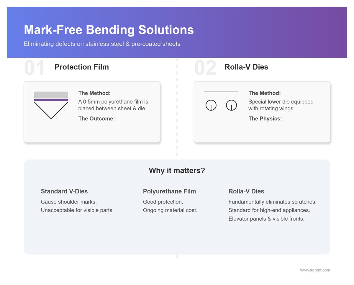 Mark-Free Bending Solutions