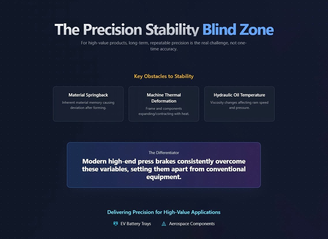 The Precision Stability Blind Zone