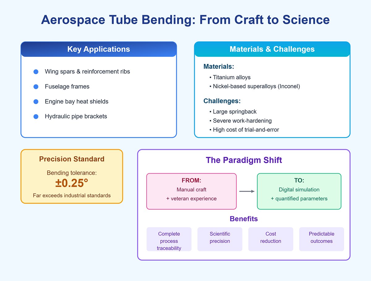 Uốn ống hàng không vũ trụ: Từ thủ công đến khoa học