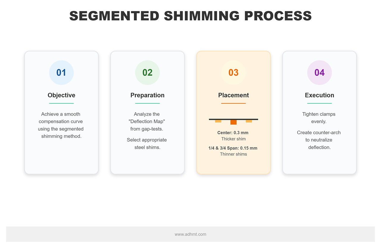 SEGMENTED SHIMMING PROCESS