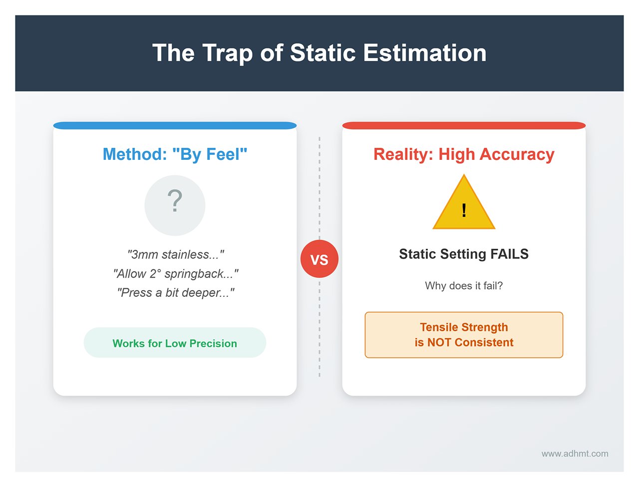 The Trap of Static Estimation