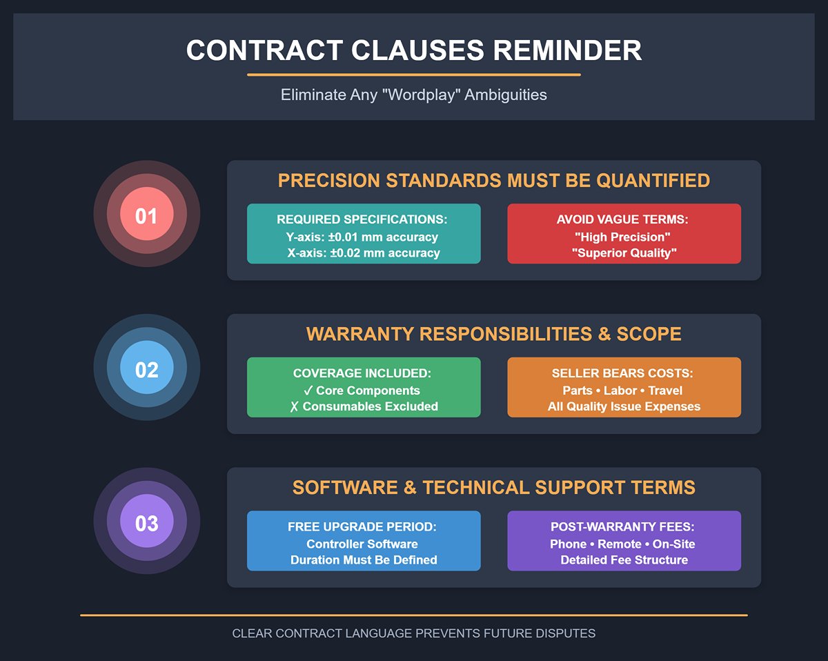 CONTRACT CLAUSES REMINDER