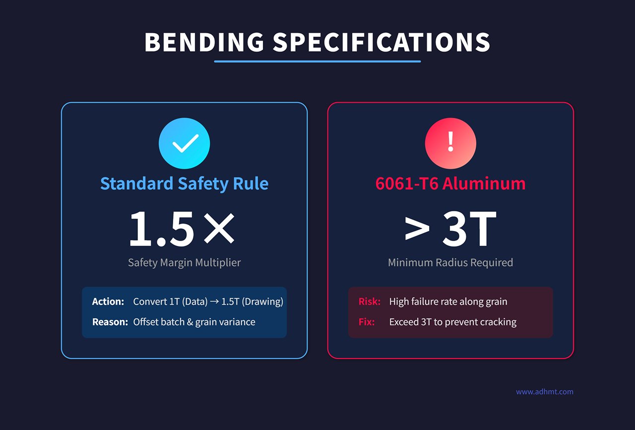 BENDING SPECIFICATIONS