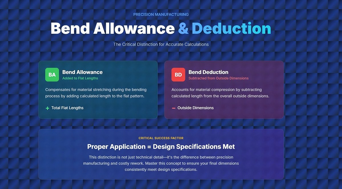 Bend Allowance & Deduction