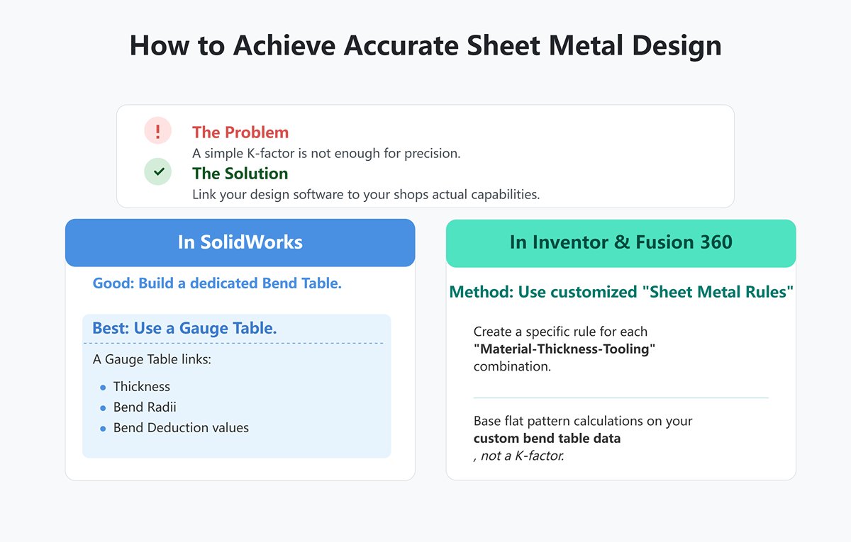 How to Achieve Accurate Sheet Metal Design