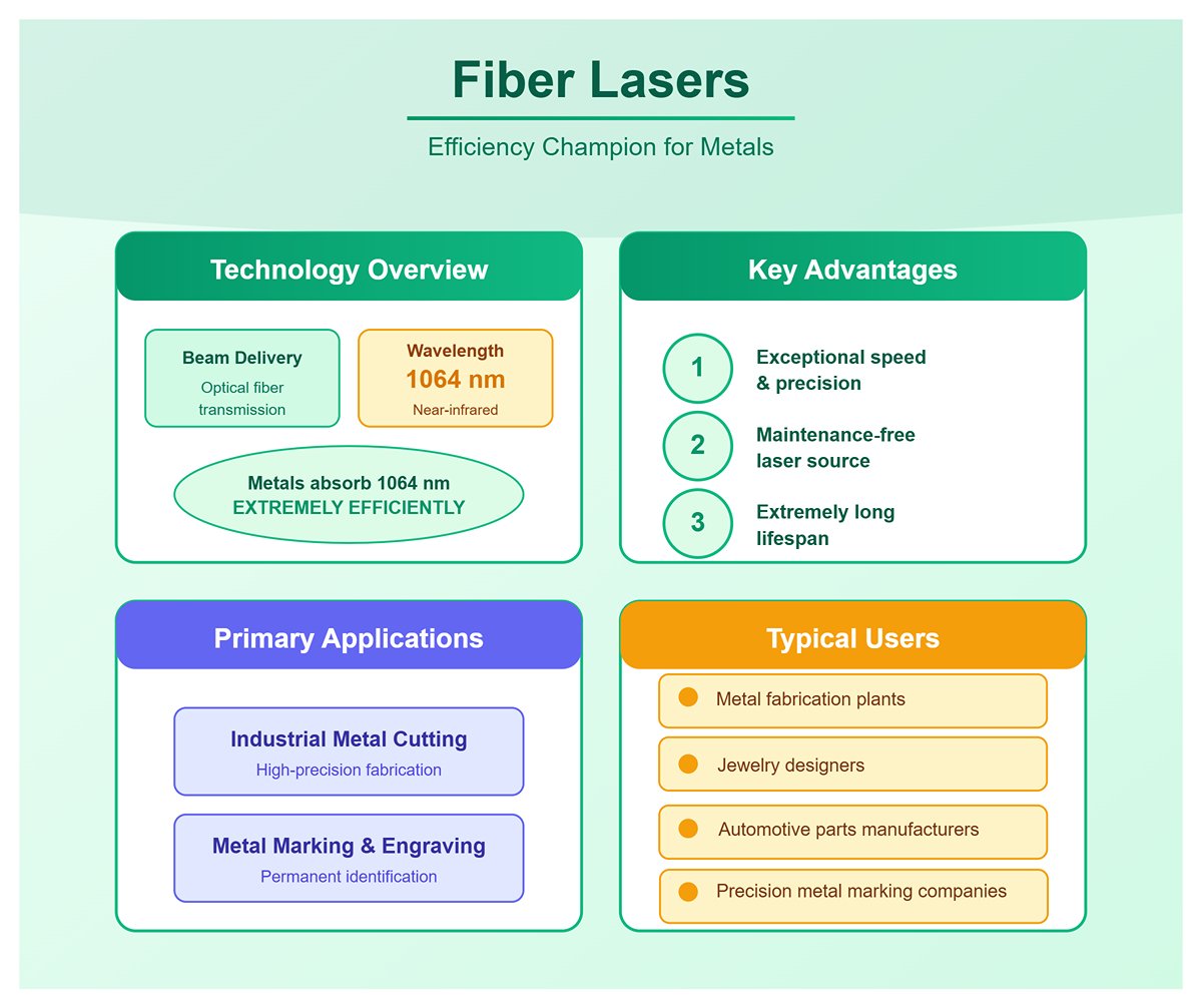 Juara Kecekapan Laser Fiber untuk Logam