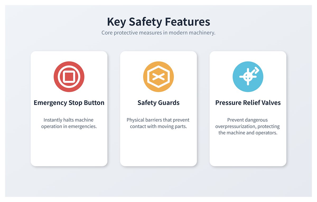Hydraulic Press Machines Safety Features
