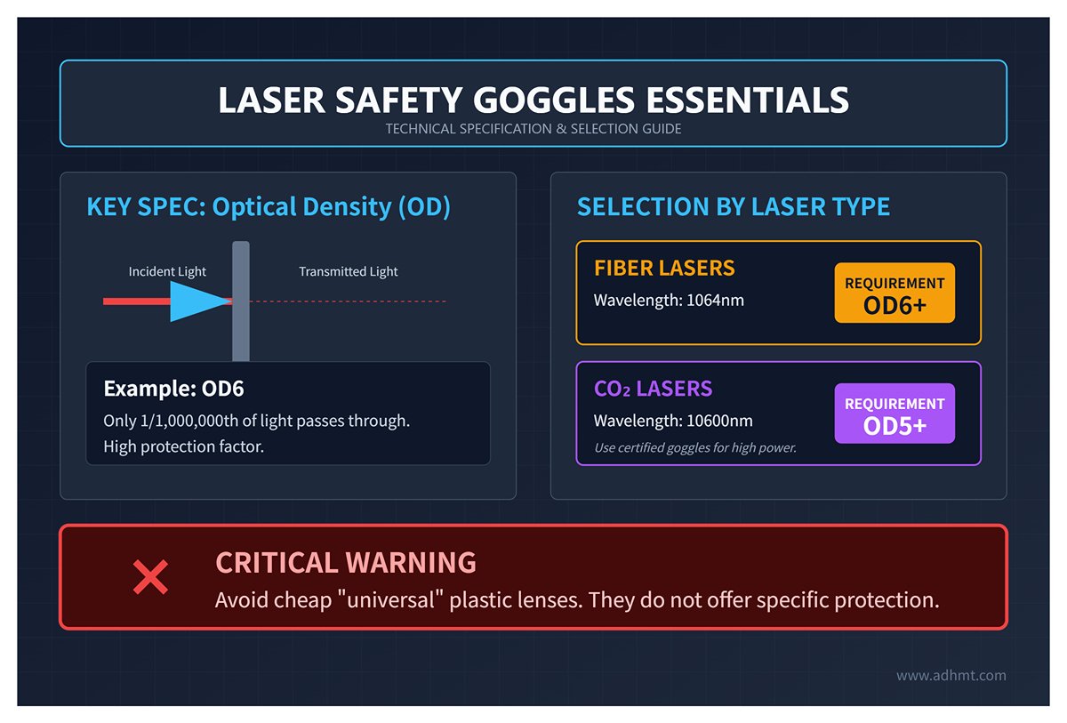 ОСНОВЫ ЗАЩИТНЫХ ОЧКОВ ДЛЯ ЛАЗЕРА