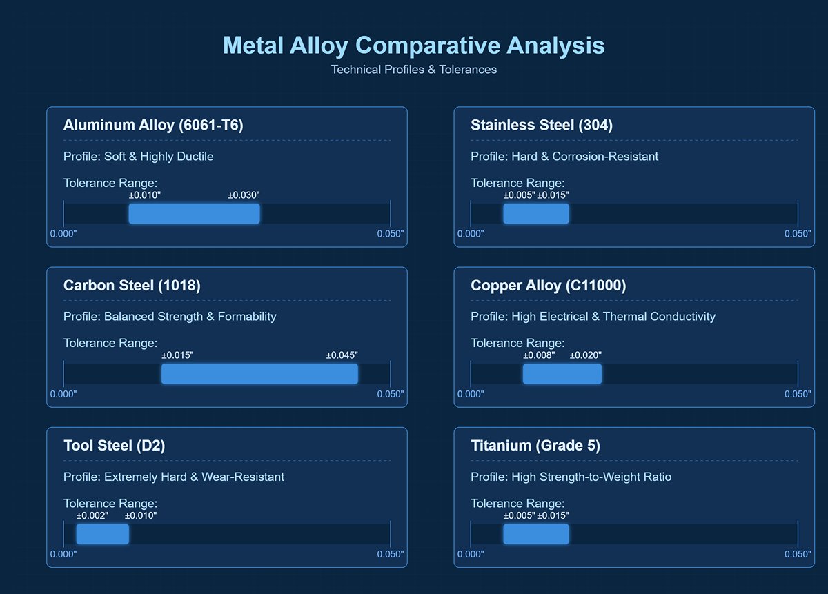 Metal Alloy Comparative Analysis