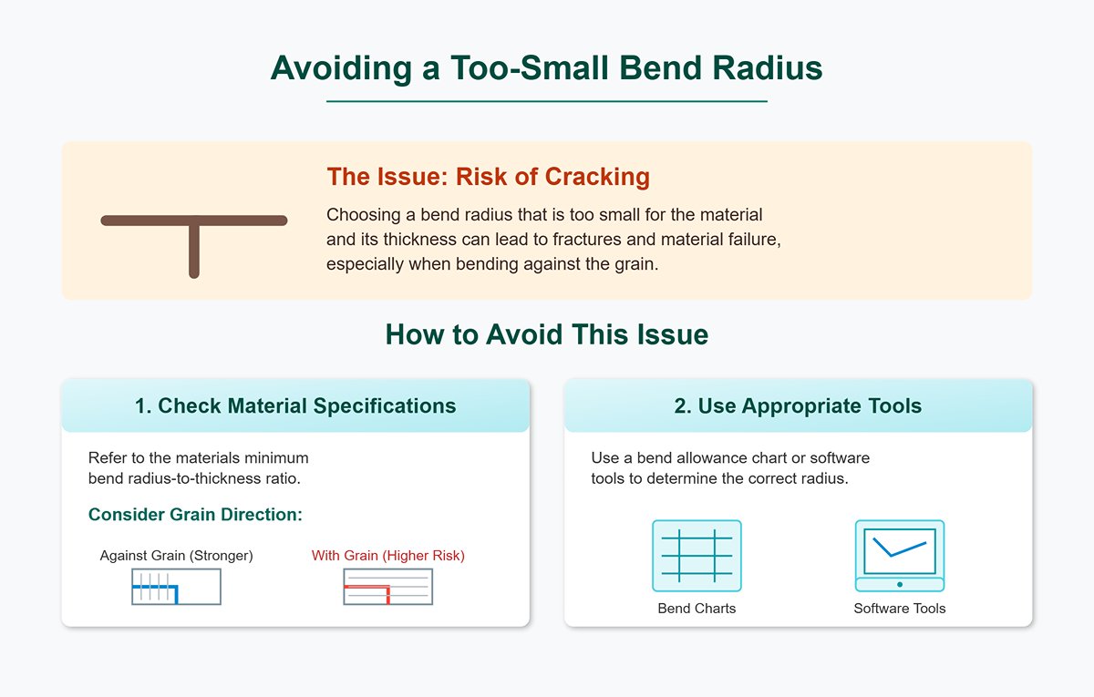 Avoiding a Too-Small Bend Radius