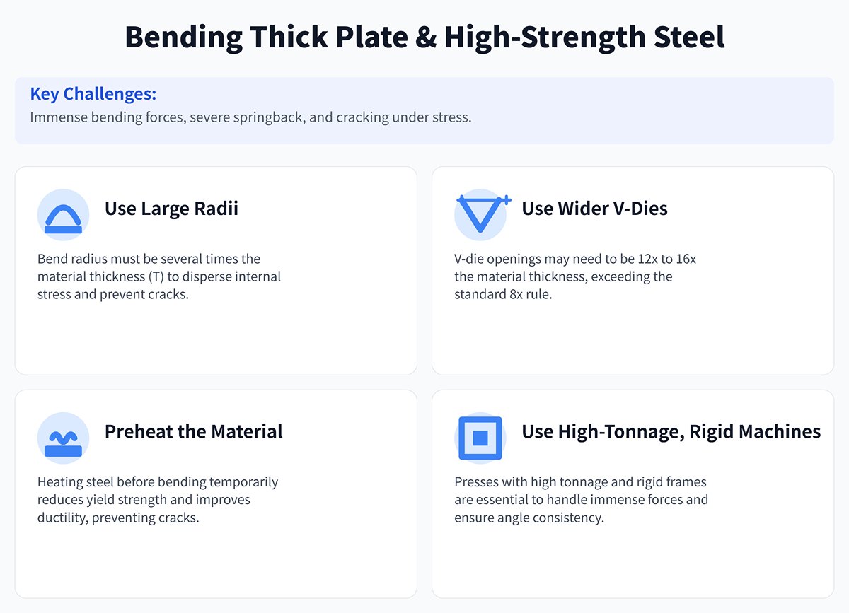 Bending Thick Plate & High-strength steel