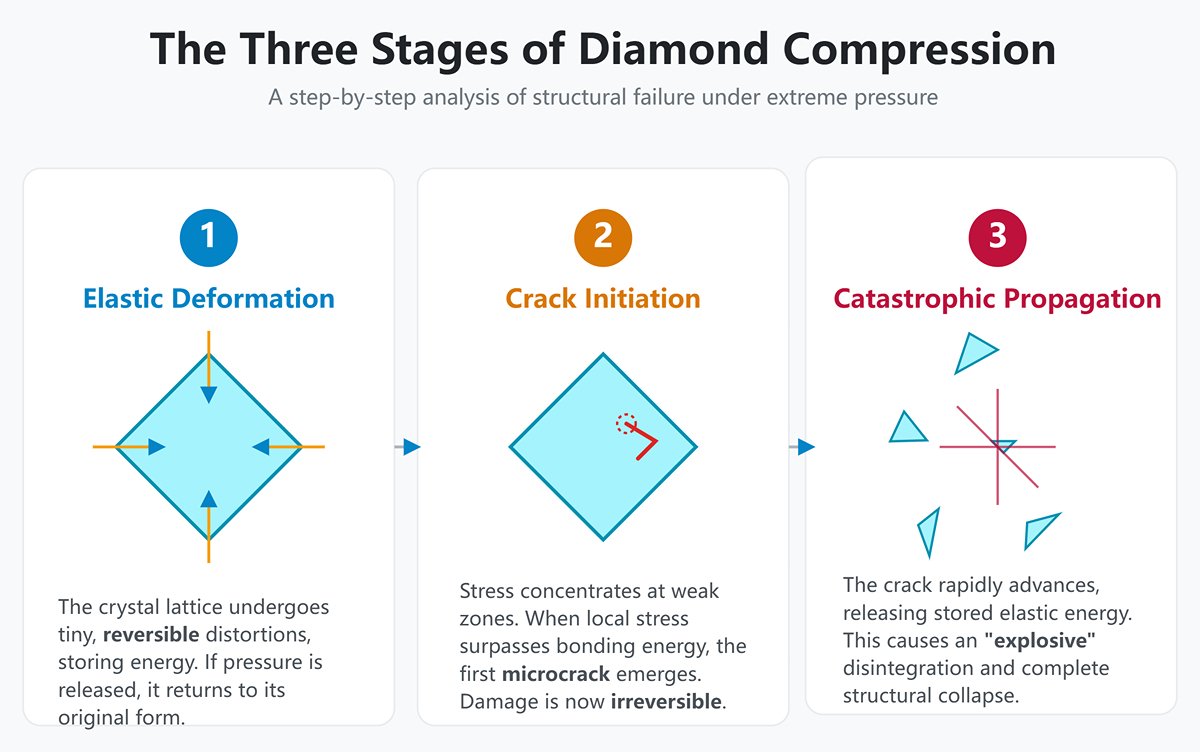 Deep Dive into the Fracture Mechanism From Crack Initiation to Instant Disintegration