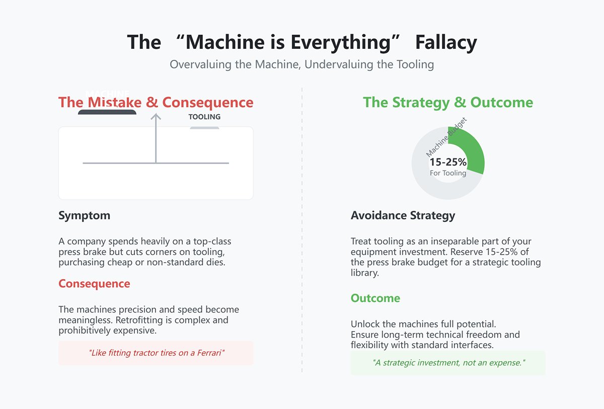 Mistake 1 Overvaluing the Machine, Undervaluing the Tooling (The “Machine is Everything” Fallacy)