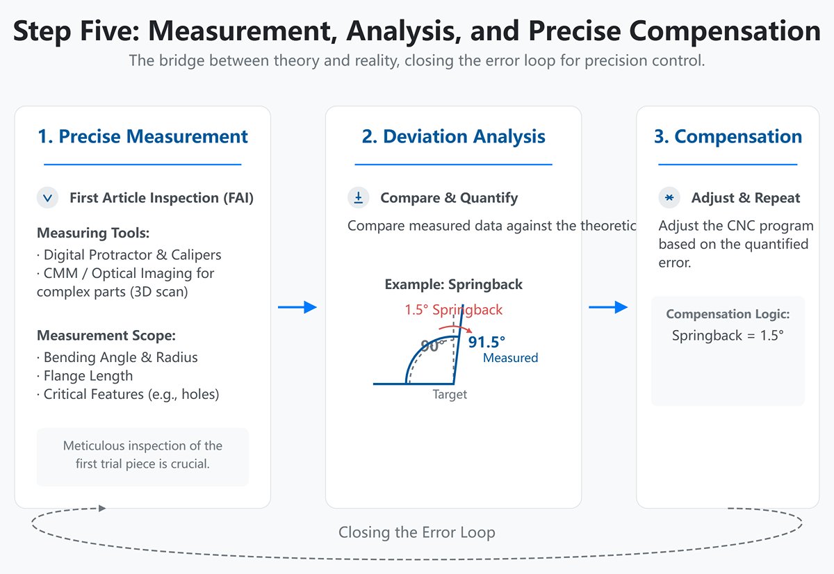 Step Five Measurement, Analysis, and Precise Compensation