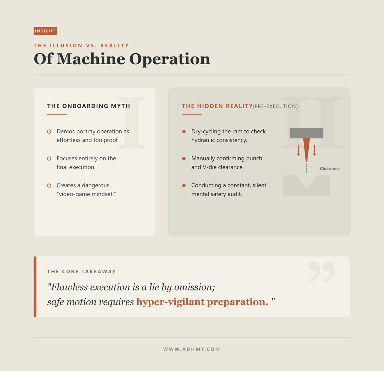 ИЛЛЮЗИЯ ПРОТИВ РЕАЛЬНОСТИ эксплуатации машины