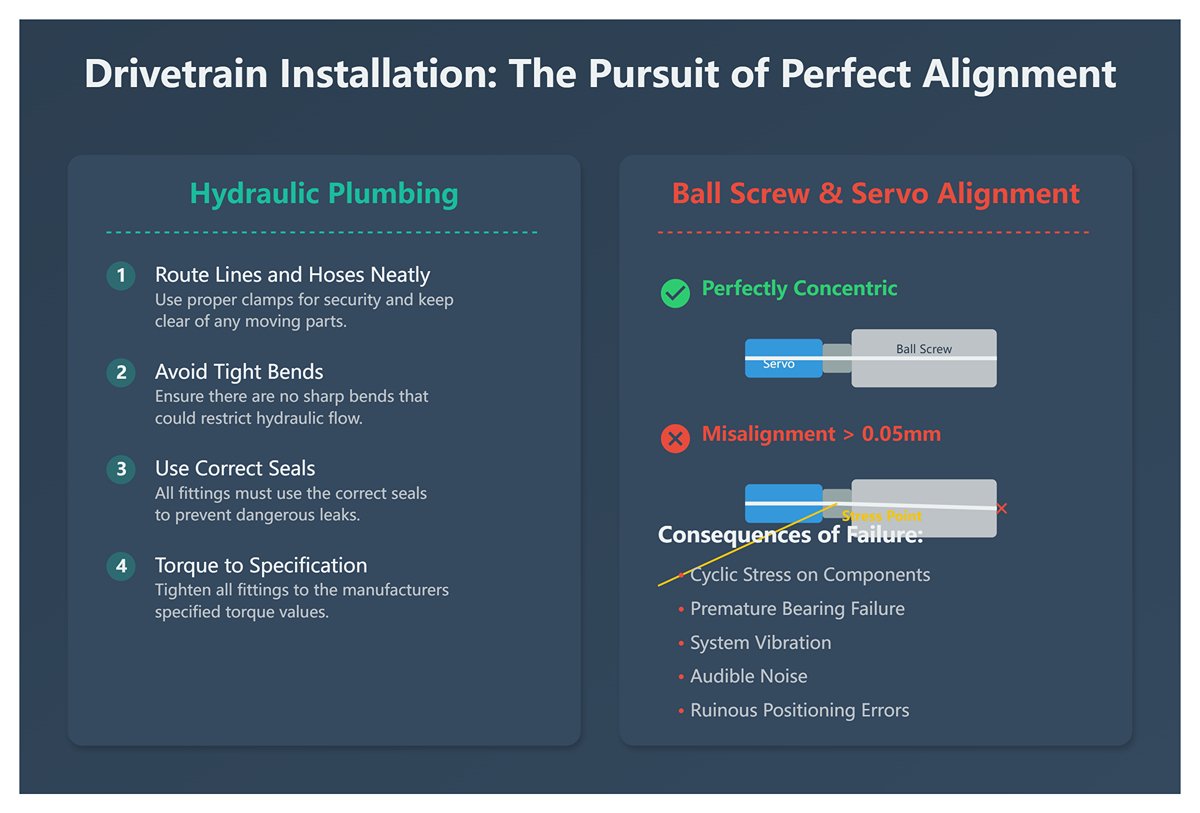 Installazione del sistema di trasmissione: la ricerca dell’allineamento perfetto