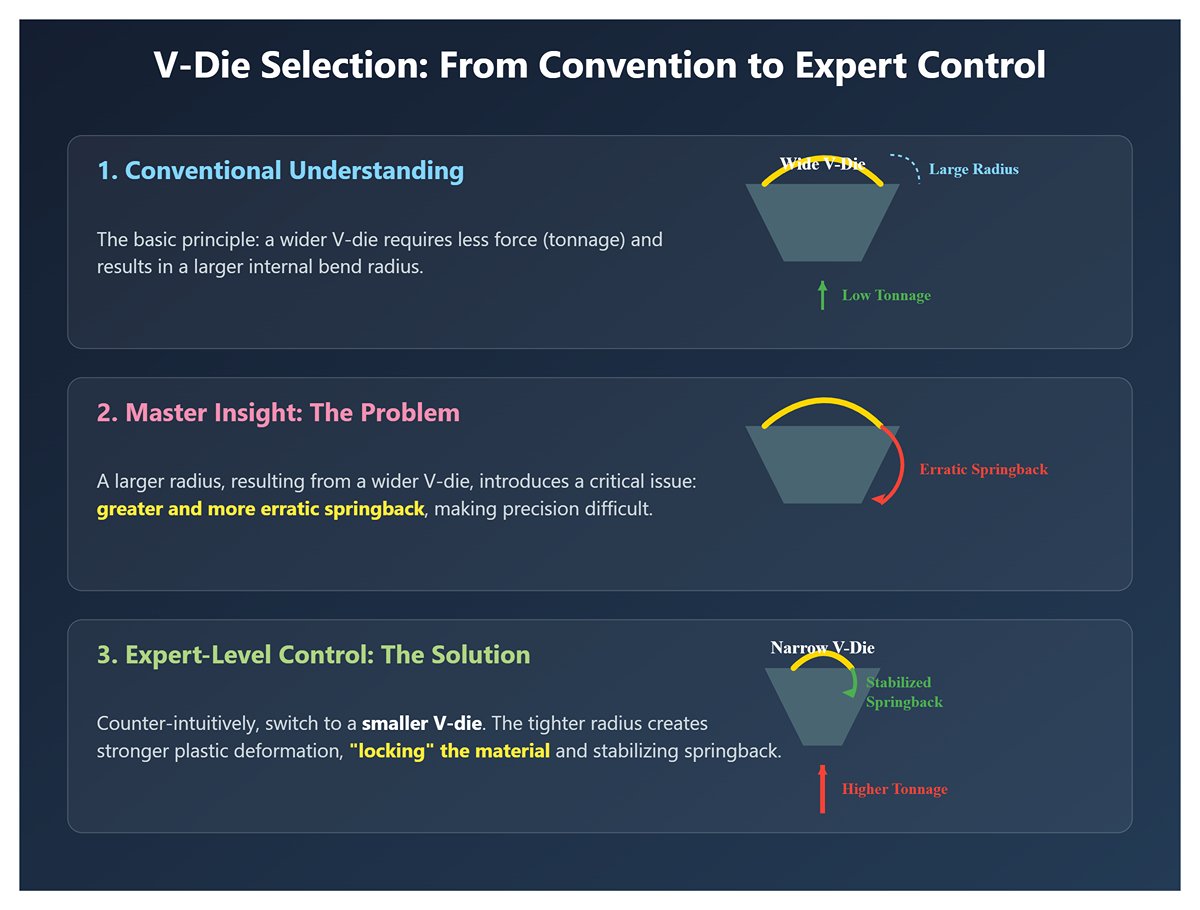 Hidden Power 1 Managing Springback Through V-Die Width