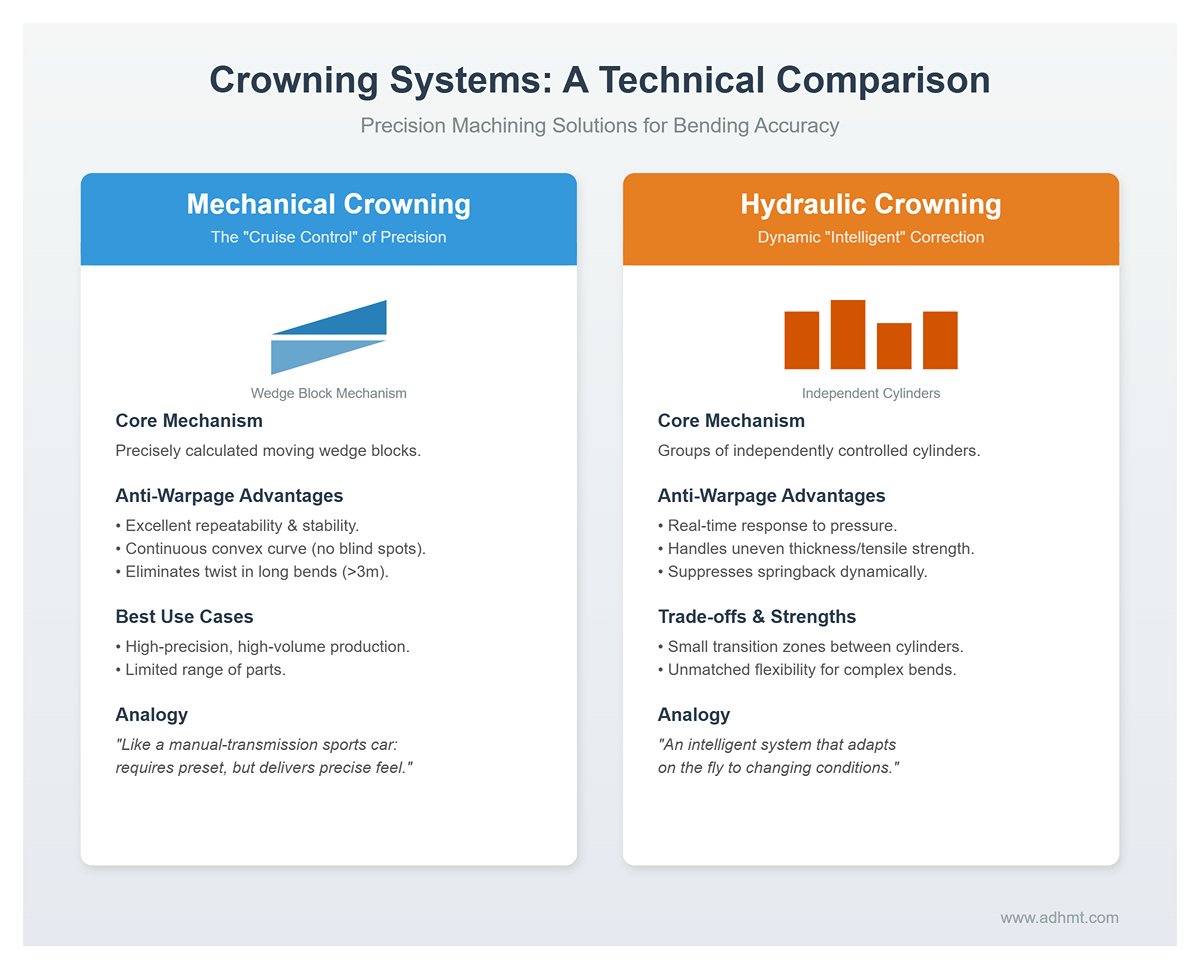 In-depth look at crowning systems