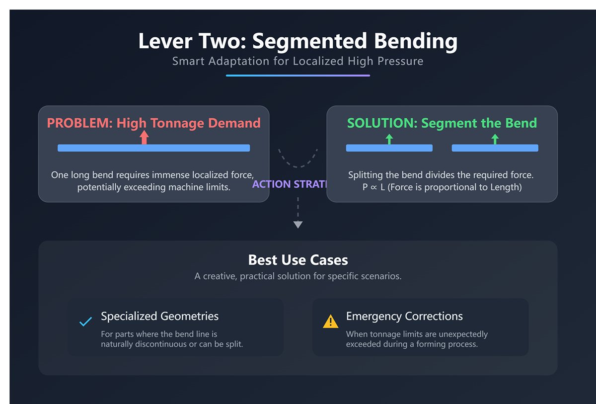 Lever Two Segmented Bending — Smart Adaptation for Localized High Pressure