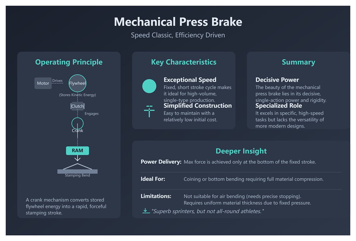 Mechanical Press Brake Speed Classic, Efficiency Driven