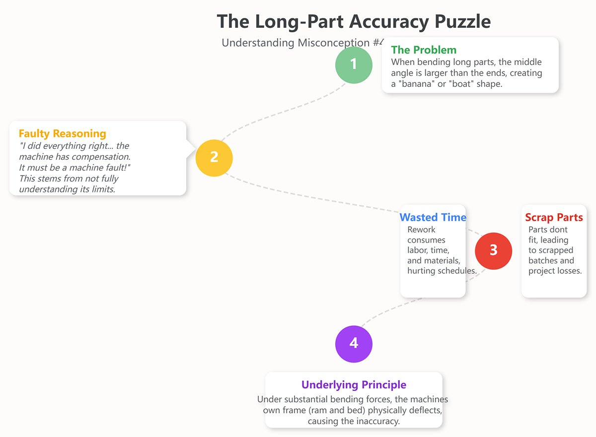 Misconception Four Ignoring Machine Deflection While Chasing Long-Part Accuracy