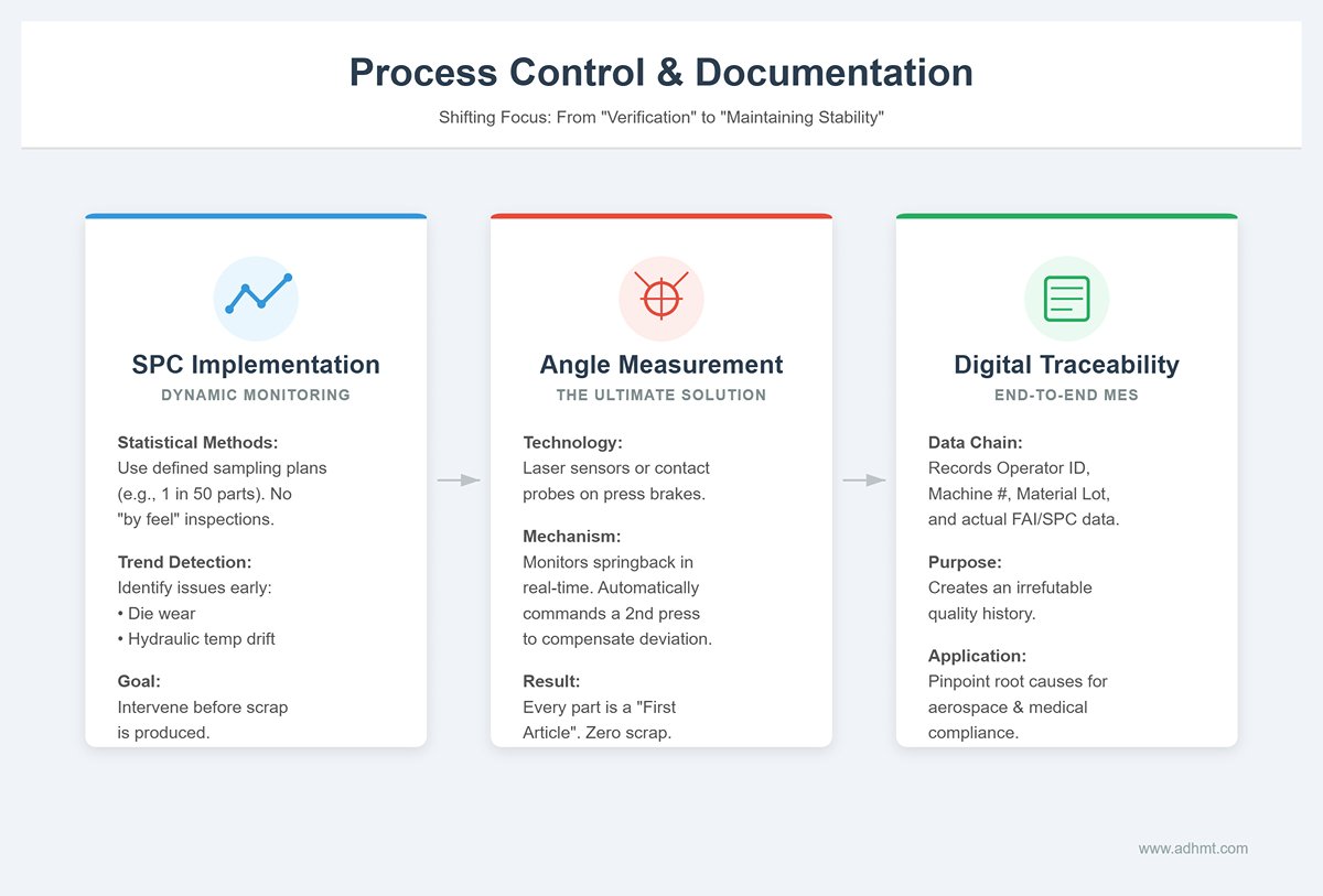  Process control and documentation