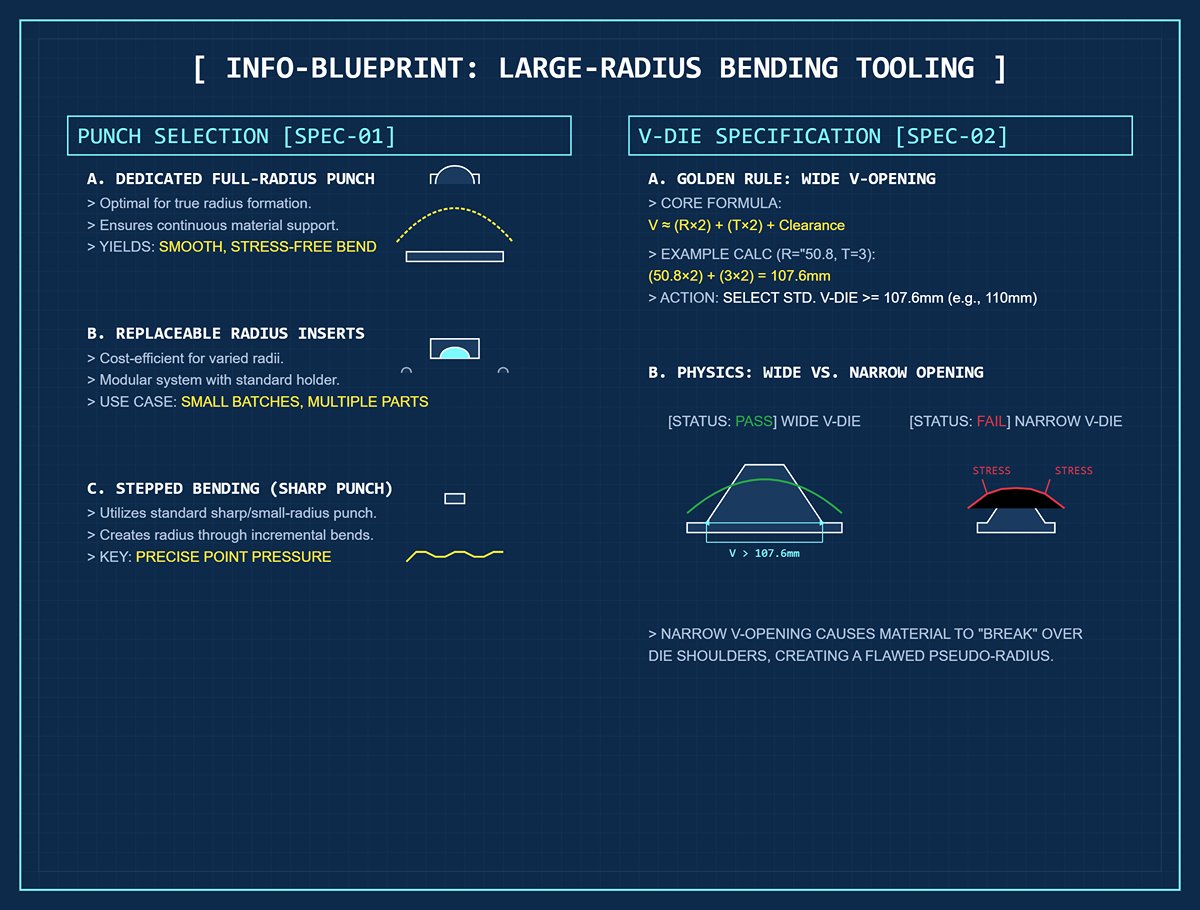 Tooling Selection—the Critical Decision Matching Your 2-Inch Radius Target