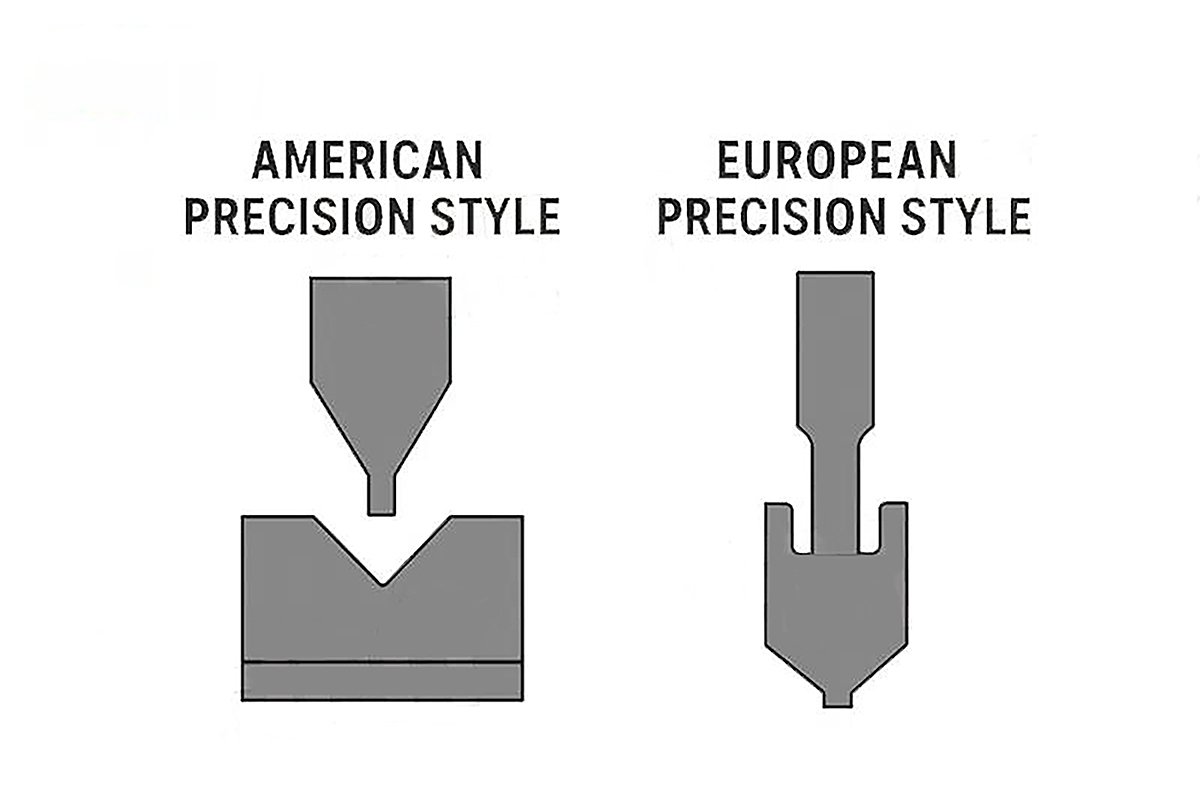 American vs European Press Brake Tooling