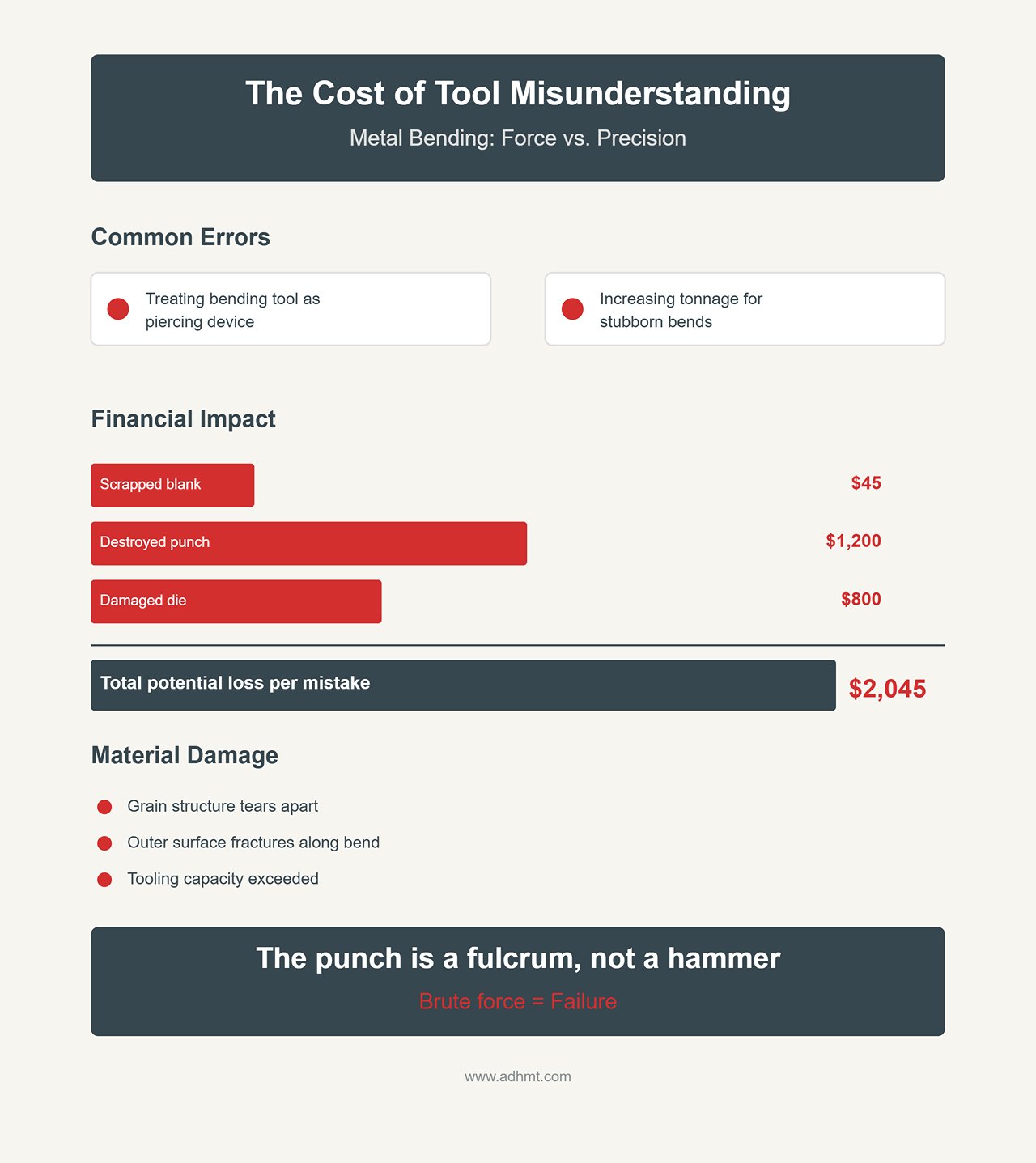 The Press Brake Punch Explained: Why It Doesn't Punch Holes (And How ...