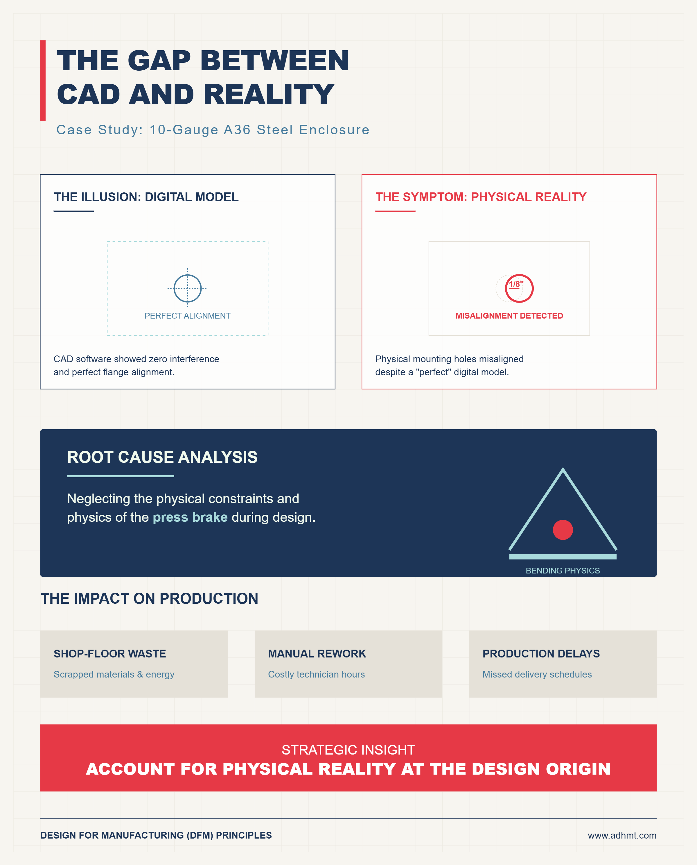 الفجوة بين CAD والواقع