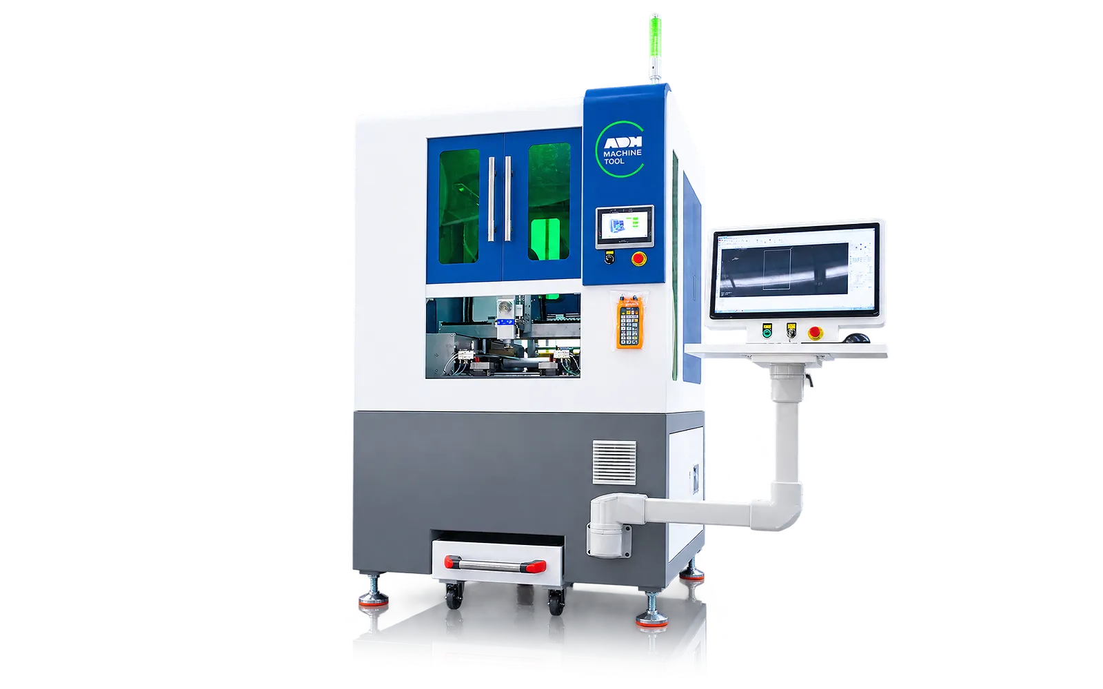 Platform pemotongan laser serat presisi