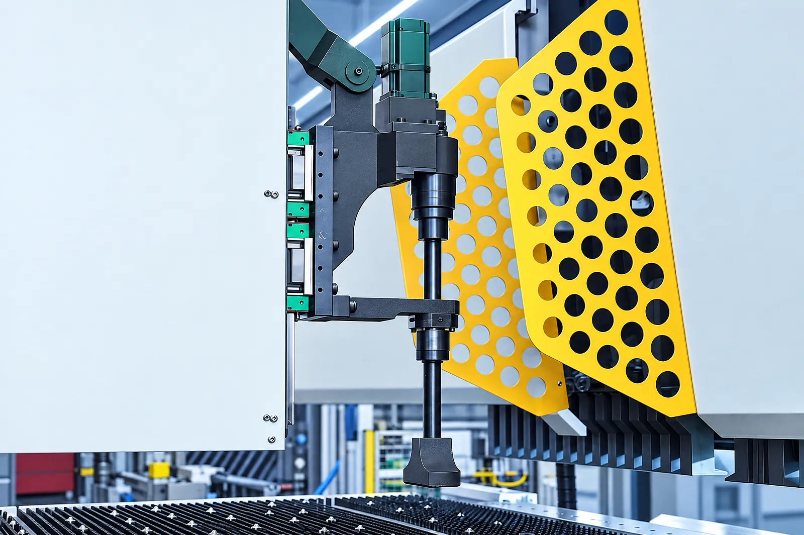 PB-A panelbockningsmaskin, strukturell plattform och matningsplattform
