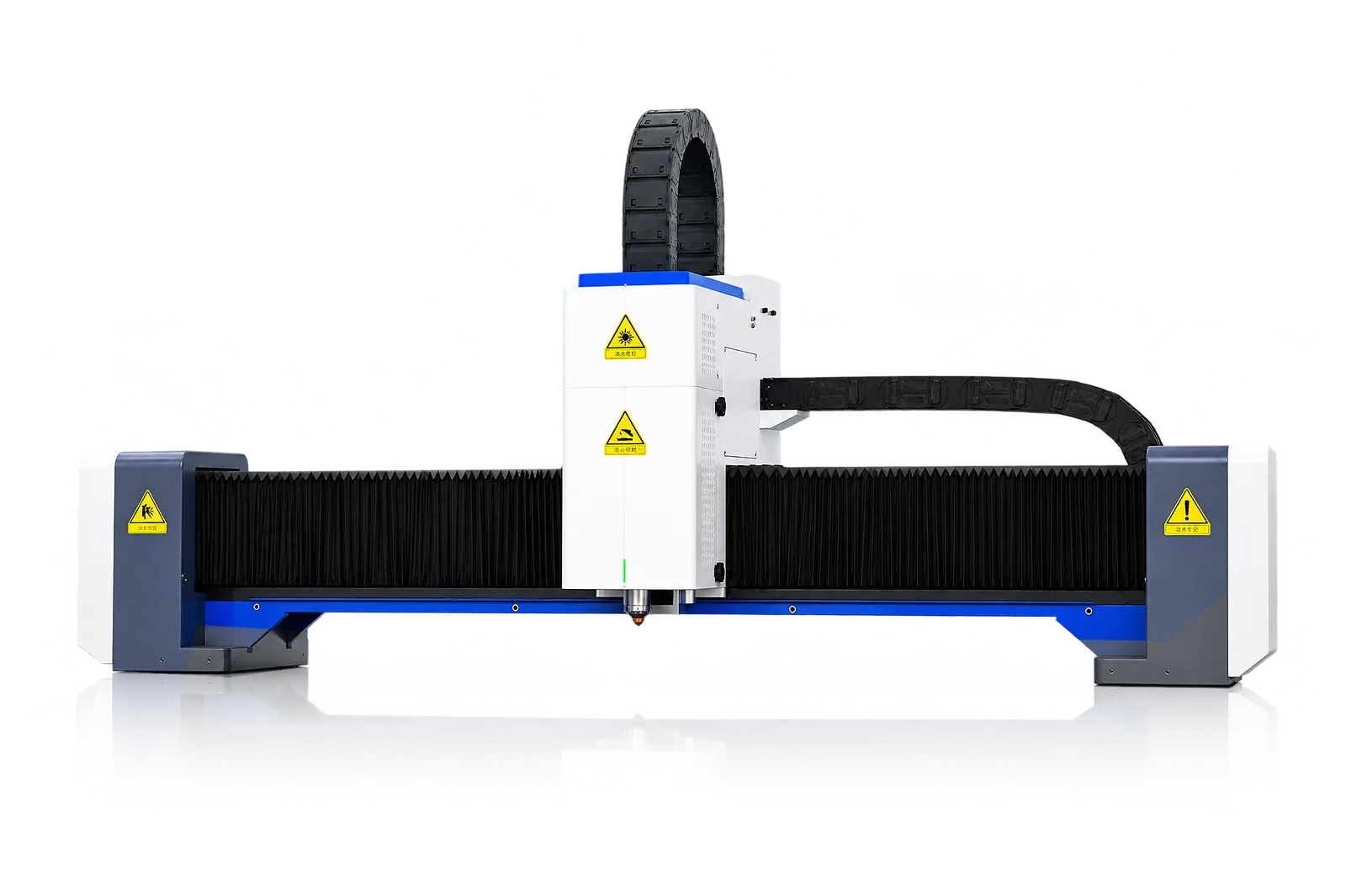 Balken und Portal einer ULF-Eintisch-Laserschneidmaschine